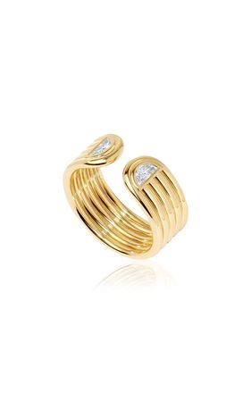 Marmara 18k Yellow Gold Diamond Ring By State Property | Moda Operandi