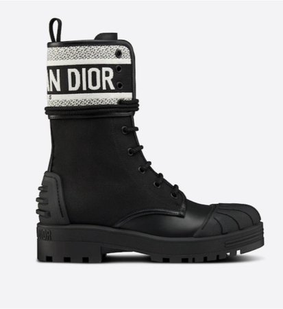 Black Dior Boots
