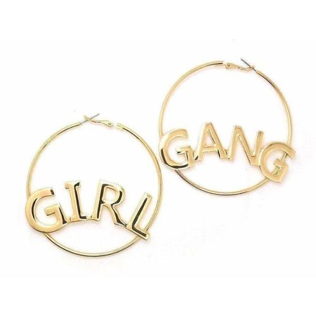 Girl Gang Hoop Earrings - Own Saviour