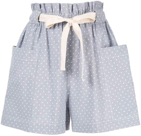 polka dot print shorts