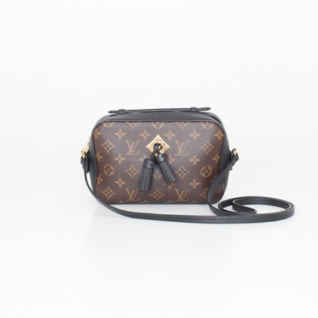 Saintonge cloth crossbody bag Louis Vuitton Brown in Cloth - 7758351
