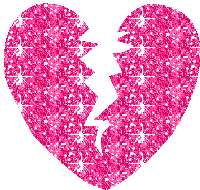 Heartbreak Glitter Sticker - Heartbreak Glitter - Discover & Share GIFs