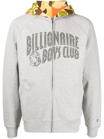 Billionaire Boys Club logo-print Zipped Hoodie - Farfetch