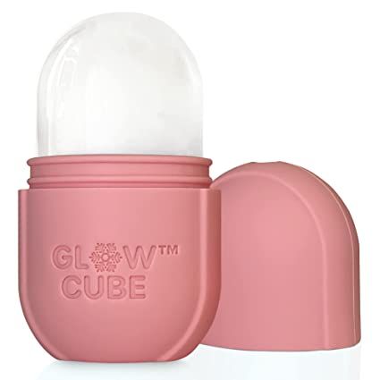 Amazon.com: Glow Cube Ice Roller For Face Eyes and Neck To Brighten Skin & Enhance Your Natural Glow/Reusable Facial Treatment to Tighten & Tone Skin & De-Puff The Eye Area (Black) : Beauty & Personal Care