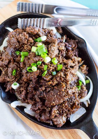 Bulgogi - Authentic Korean Beef BBQ food
