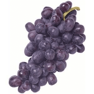 purple grapes
