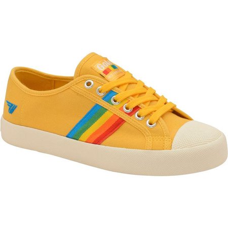 Coaster Rainbow Lace Up Trainers - House of Fraser
