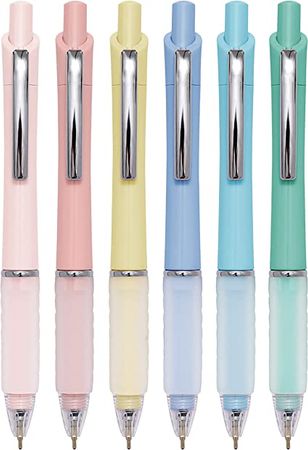 Amazon.com : Aisibeiger Ball Point Pen Black Ink Ballpoint Pens with Super Soft Grip Medium Point 1.0mm Office Pens (6 pack) : Office Products