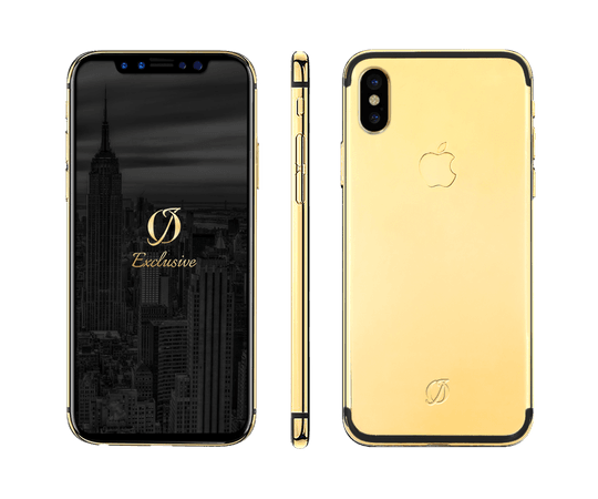 Gold Iphone X