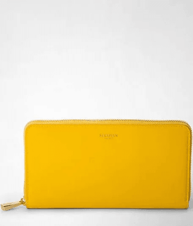 yellow wallet