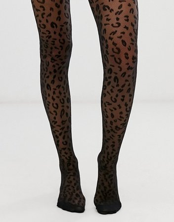 ASOS leopard print tights