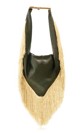 Exclusive Leather Fringed Mini Shoulder Bag By Françoise | Moda Operandi