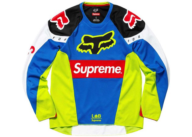 Supreme x Fox Racing Moto Jersey Top (Multicolored)