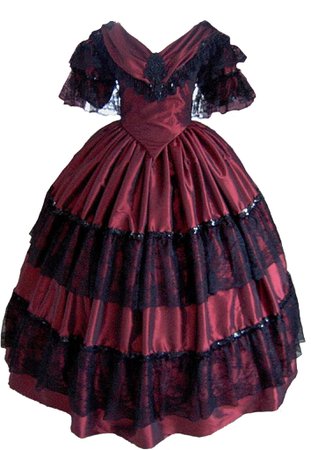 Miss Lisa 1867 Victorian Ball Gown