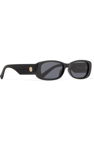 Le Specs | Unreal! square-frame acetate sunglasses | NET-A-PORTER.COM