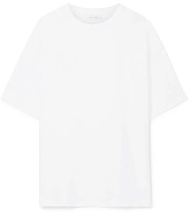 Ninety Percent - Faye Oversized Organic Cotton-jersey T-shirt - White