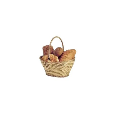 Picnic basket of bread