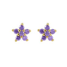 Spring Flower CZ Studs – Pineal Vision Jewelry