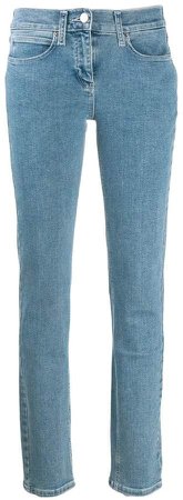 five pocket design skinny jeans