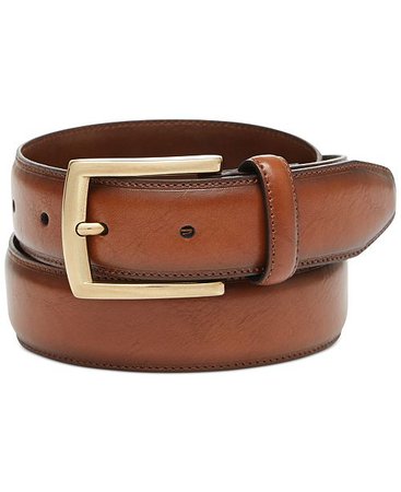 Club Room Feather Edge Dress Belt & Reviews - All Accessories - Men - Macy's