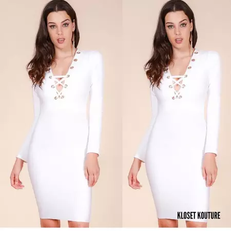 White Dinah dress