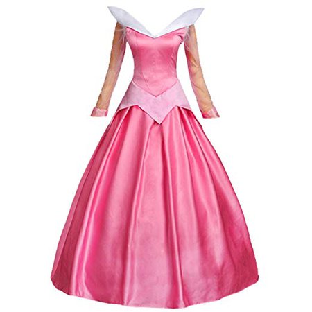 Amazon.com: Angelaicos - Disfraz de princesa de satén para mujer, Classic, L: Clothing