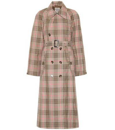 Dannell cotton-blend trench coat