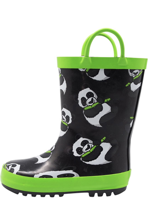 panda rain boots