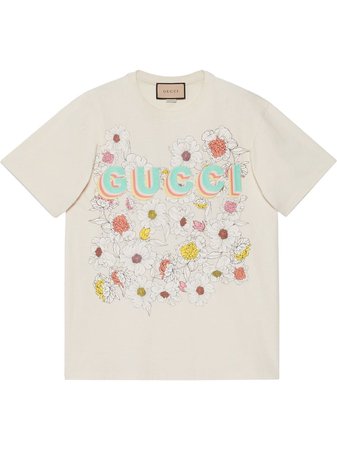 Gucci Lovelight floral-print T-shirt - Farfetch