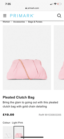 pink clutch