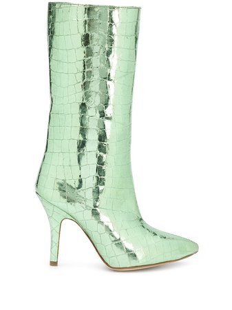 Paris Texas Embossed pull-on Boots - Farfetch