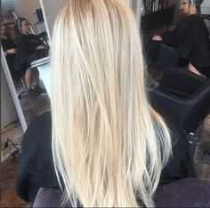 Blonde hair