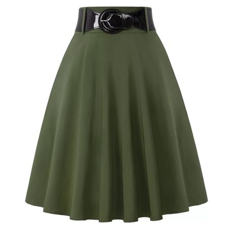 Goes with everything solid circle skirts – Rockin Bettie
