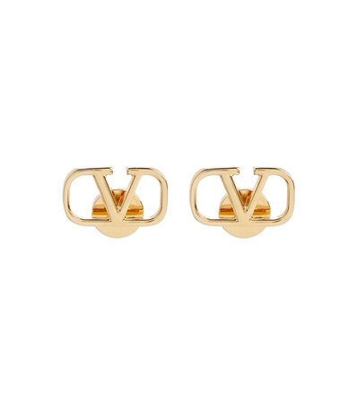 Valentino - VLogo stud earrings | Mytheresa