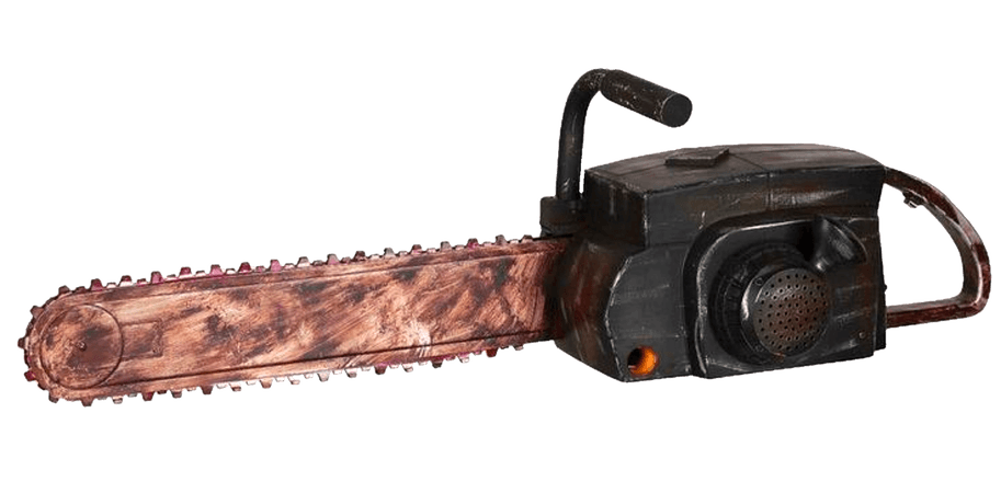 decorative fake chainsaw png