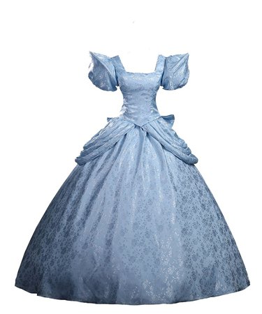 Disney Cinderella Cosplay Costume Dress For Adults Halloween Costume