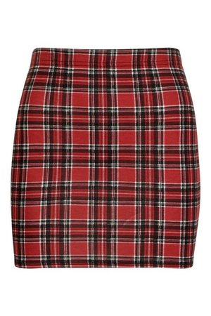 Tartan Check Mini Skirt | Boohoo