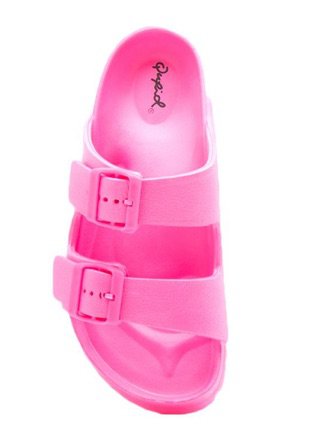 Qupid pink sandals