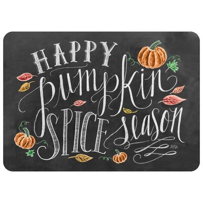 The Holiday Aisle® Otho Pumpkin Spice Kitchen Mat | Wayfair.ca