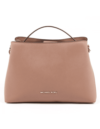 Michael Kors Womens Handbag Bag Satchel Purse Fashion Leather PORTIA DUSTY ROSE 191262322945 | eBay
