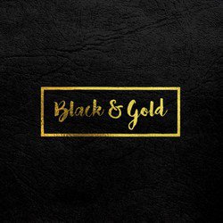 Black and gold Logos