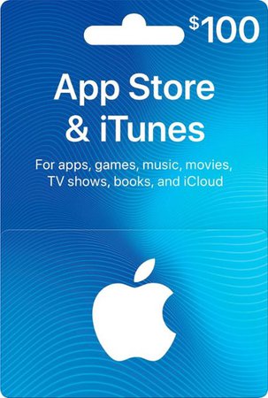 Apple $100 App Store & iTunes Gift Card ITUNES 0114 $100 - Best Buy