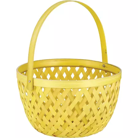 yellow basket