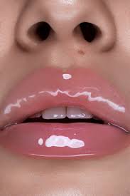 clear lipgloss lips - Google Search