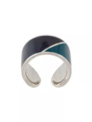 Lanvin colour-block ring