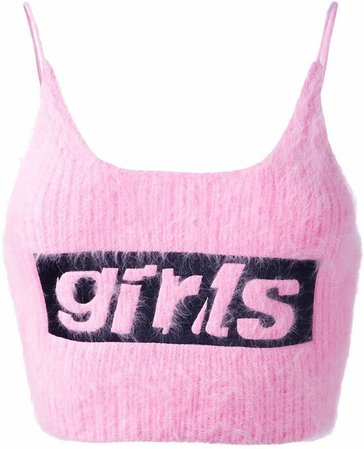 Pink girls tank