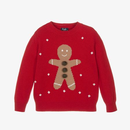 il-gufo-red-wool-knit-gingerbread-sweater-523624-03ea53d5dd8d386808f9427412daea1452627dfe.jpg (1000×1000)