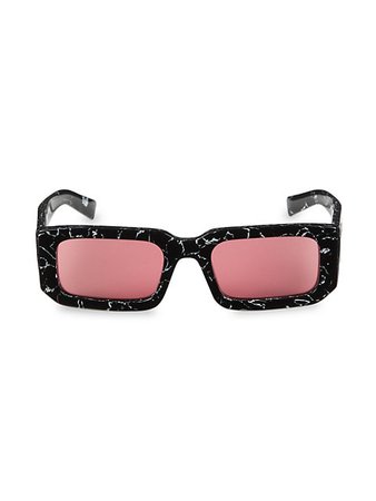 Shop Prada 06YS 53MM Solid Sunglasses | Saks Fifth Avenue