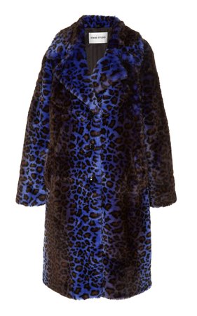 Fanny Leopard-Print Faux Fur Coat by Stand Studio | Moda Operandi