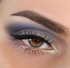 metallic eyeshadow pinterest